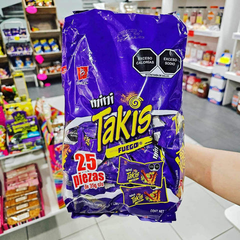 Takis Fuego (x25 mini bags) - BB March 24