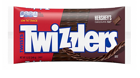 Twizzlers Twists Chocolate 340g - Best Before 30/04/24