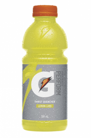Gatorade Lemon-Lime - 591ml - Best Before 03/05/24