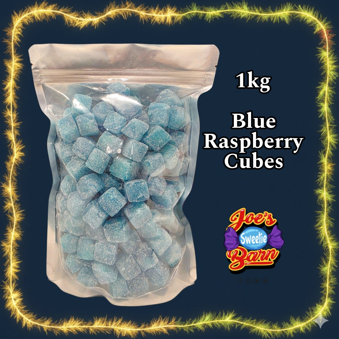 1kg Blue Raspberry Cubes