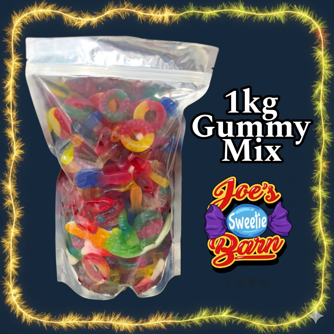 1kg Gummy Sweets Mix