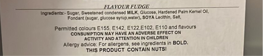 Honey & Dubai Style Fudge (3pieces)