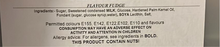 Honey & Dubai Style Fudge (3pieces)