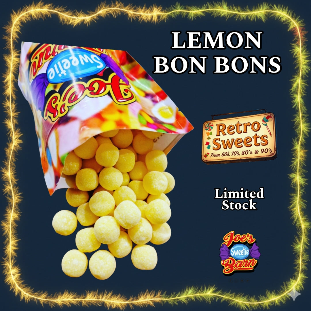 Chewy Lemon Bon Bons Sweets Bag
