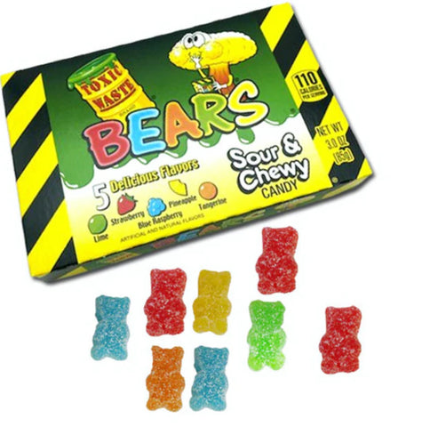 Toxic waste gummy bears 85g