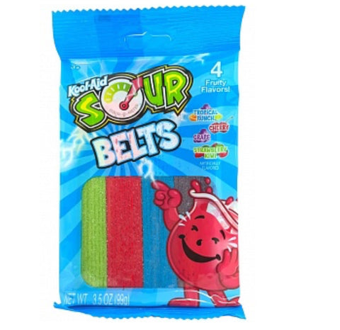 Kool Aid Sour Belts 99g - Best Before 28/2/25