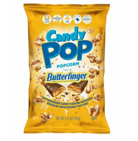 Candy Pop Popcorn Butterfinger 149g - BEST BEFORE 15/5/25