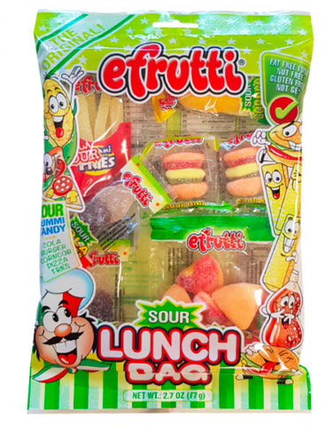 eFrutti Sour Gummi Lunch Peg Bag 2.7oz (77g)