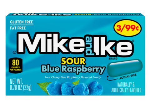 Mike & Ike Sour Blue Raspberry 22g