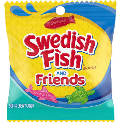 Swedish Fish And Friends 144g(BB21/01/24)