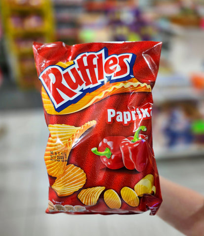Ruffles Paprika 140g - Best Before 10/11/25