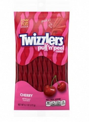 Twizzlers pull ‘n’ peel cherry 172g - BestBefore31/10/24