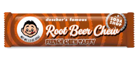 Doscher's Famous Soda Shop Root Beer Chew 1.5oz (43g)