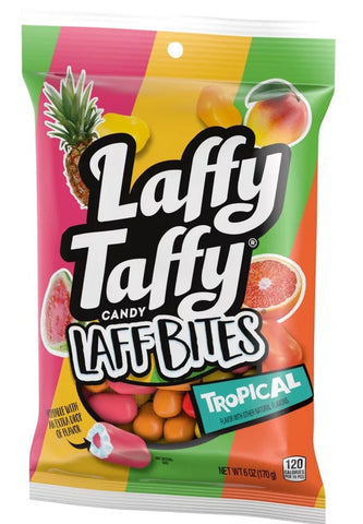 Laffy Taffy Bites Tropical 170g (Bb 31/10/2023)