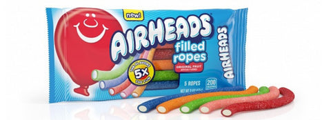 Airheads Filled Ropes 57g - Best Before 28/2/25