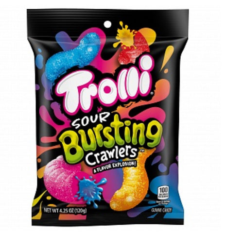 Trolli Sour Bursting Crawlers 120g - Best Before 27/2/25