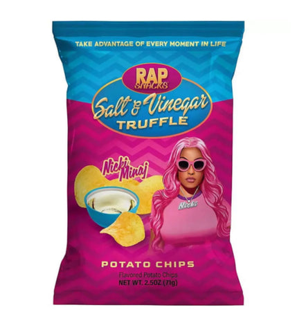 Nicki Minaj Salt & Vinegar Crisps 70g - BEST BEFORE MARCH 25