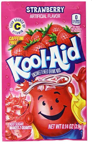 Kool-Aid Strawberry 3.9g