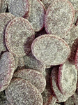 Swedish Sour Blackcurrant Ovals 100g