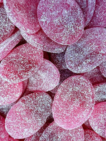 Swedish Sour Pomegranate & Raspberry Ovals 100g