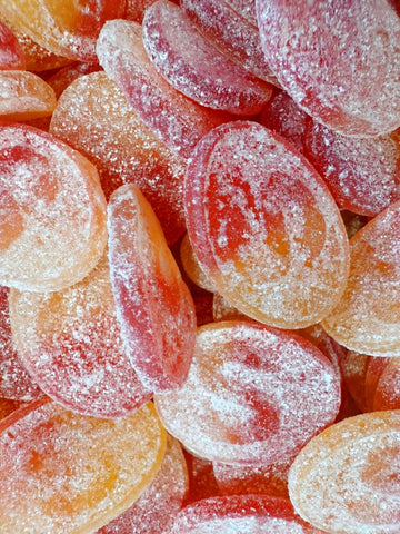 Swedish Sour Peach & Dragonfruit Ovals 100g