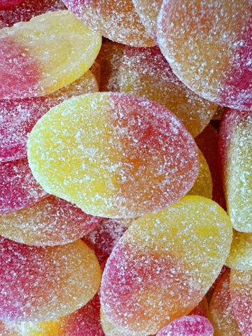 Swedish Sour Lemon & Raspberry Ovals 100g