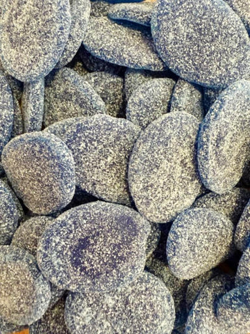 Swedish Sour Blue Raspberry Ovals 100g
