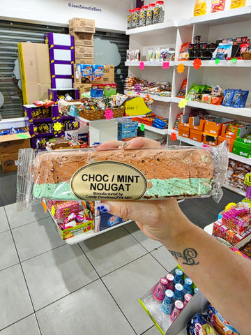 Traditional Mint Nougat Bar 130g