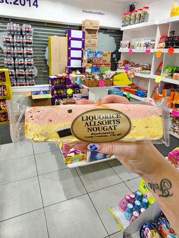 Traditional Liquorice Nougat 130g