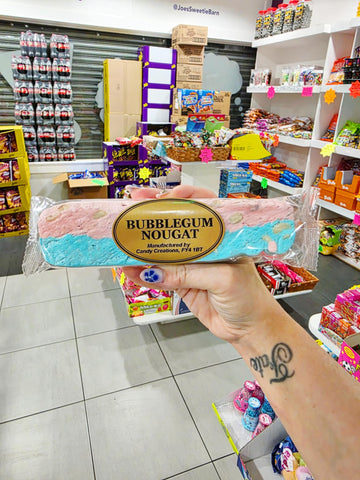 Traditional Bubblegum Nougat 130g