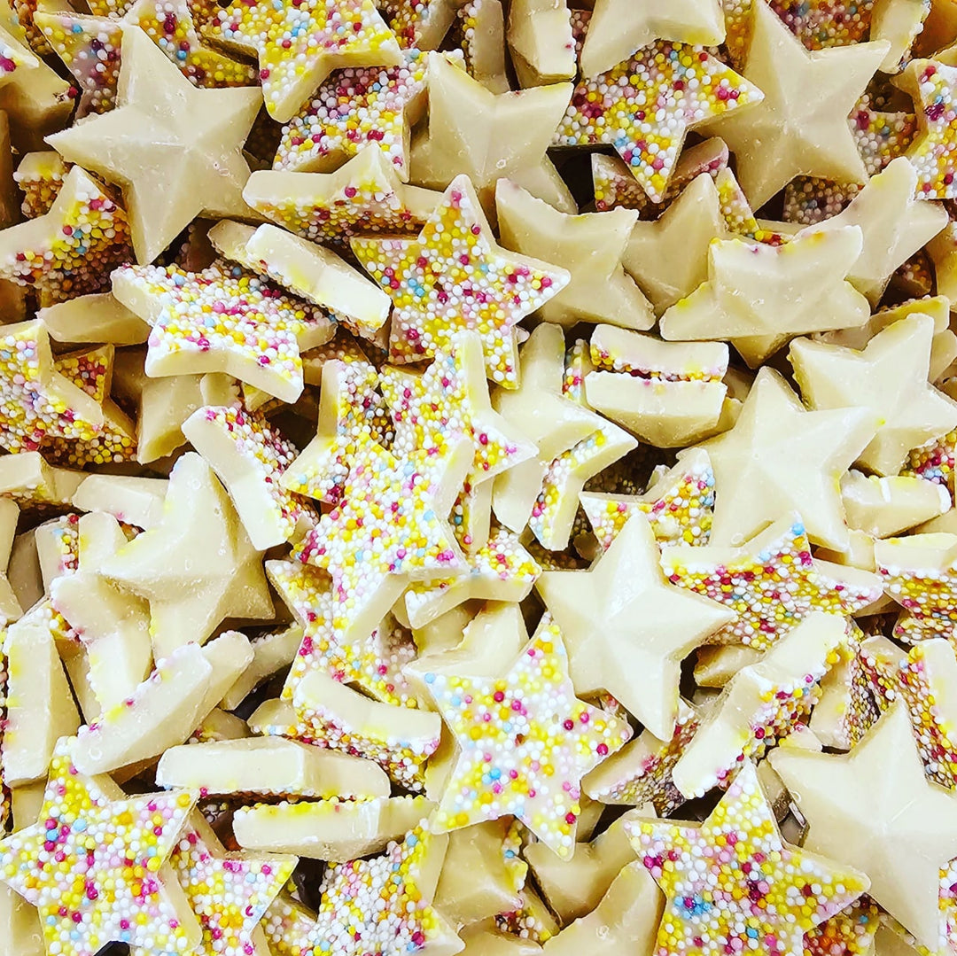 White Chocolate Stars 100g