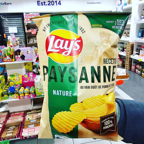Lays Recette Paysanne (ready salted) 155g - Best Before 04/05/24
