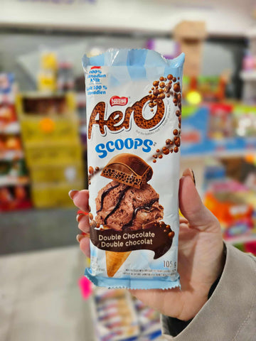 Aero Scoops Double Chocolate 105g - Canadian.