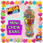MEGA JAR * Mini Swizzles Chew Bars 850g