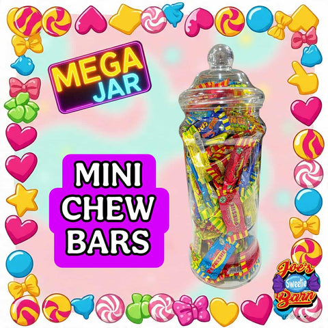 MEGA JAR * Mini Swizzles Chew Bars 850g