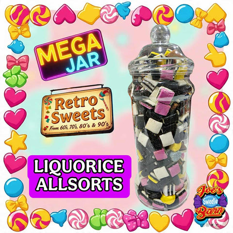 MEGA JAR * Liquorice Allsorts 1.7kg