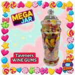 MEGA JAR * Taveners Wine Gums 1.8kg