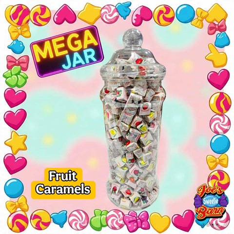 MEGA JAR * Fruit Caramels 1.5kg