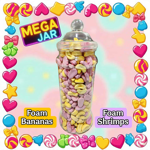 MEGA JAR * Bananas & Shrimps 1kg