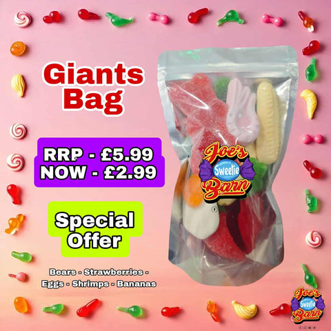 WEEKLY SPECIAL - Giant Sweets Bag 300g