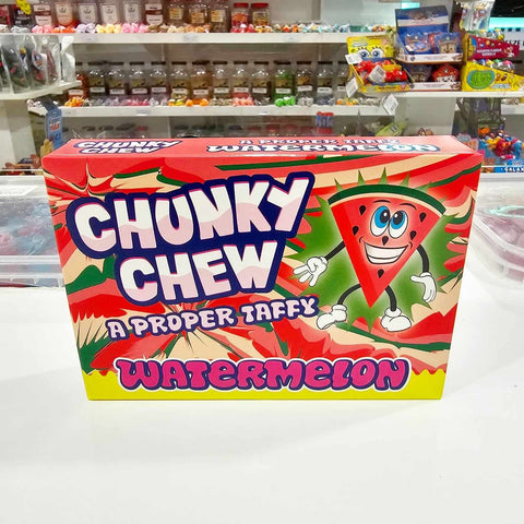 Watermelon Chunky Chew Taffy Box 100g