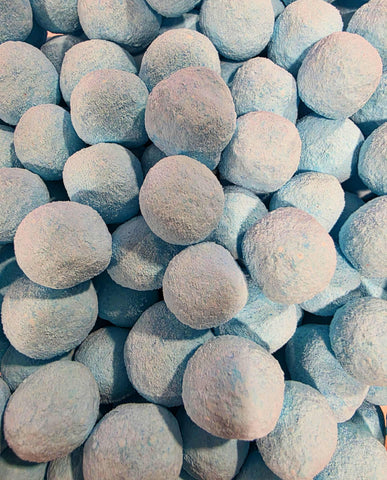 Powdered Blue Bon Bons With Real Toffee Centre 100g