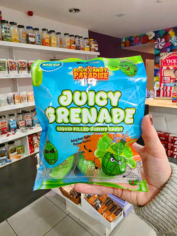 Juicy Grenade Filled Gummy Candy 72g