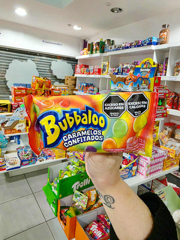 Bubbaloo Chewy Candies 72g (import) - Best Before 31/08/25