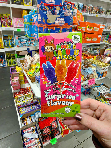Monster Labubu Suprise Flavour Lollipop 30g
