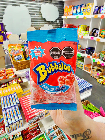 Bubbaloo Fizzy Strawberry Gummies 16.5g(import)