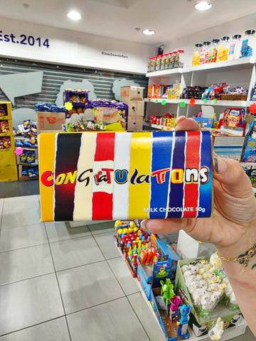 Congratulations Milk Chocolate Bar 50g