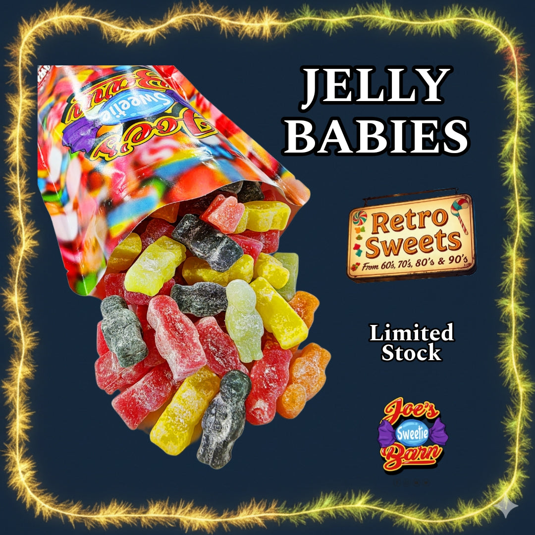 Jelly Babies Retro Sweets Bag