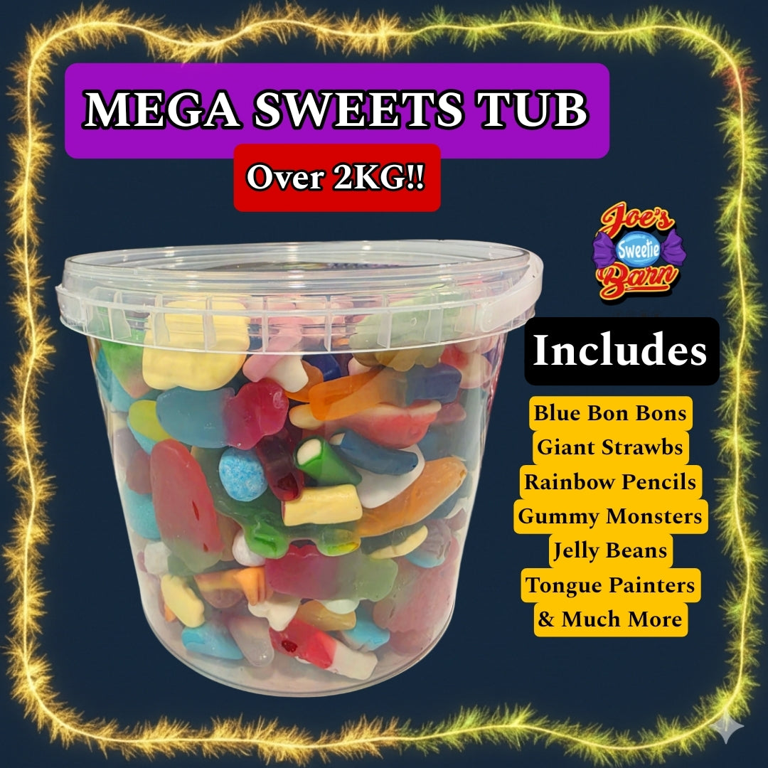 Mega Sweets Tub Perfect Gift Over 2kg