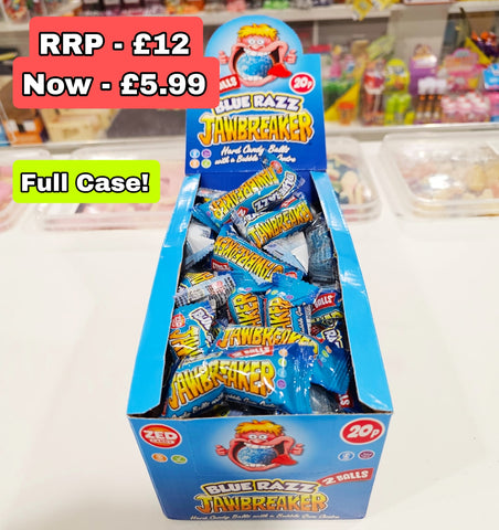 Blue Razz Jawbreakers CASE! - Mega Deal!